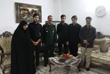 دیدار فرمانده سپاه روح‌الله استان مرکزی با خانواده شهیدان «امیدواری و حسیبی قاسم‌آبادی»