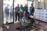 حضور گسترده معلولان تبریز در انتخابات ریاست جمهوری‎