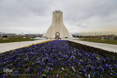 حال و هوای بهاری در شهر تهران