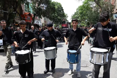 مراسم سنتی عزاداری عاشورای حسینی در اهر