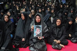 مراسم عزاداری و تجدید بیعت با شهدای حمله تروریستی رژیم صهیونیستی به نارمک
