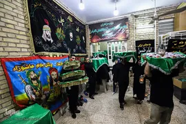 مراسم نمادین سینی حضرت قاسم(ع) در اهواز