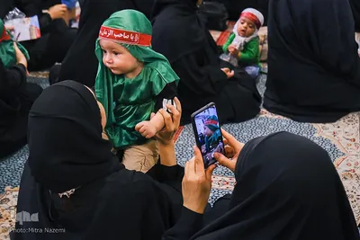همایش شیرخوارگان حسینی در دامغان‎