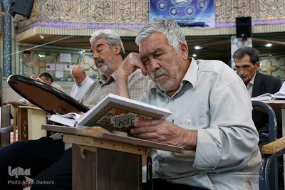 محفل انس با قرآن در مسجد جامع المهدی قزوین