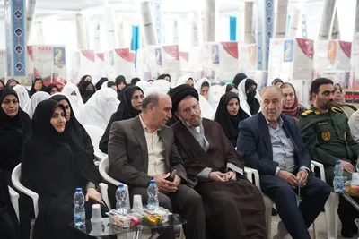 اهدای جهیزیه به نوعروسان