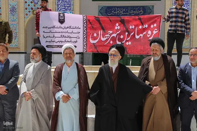 حمایت دانشگاهیان خراسان جنوبی از دانشجویان حامی فلسطین