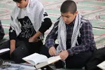 کرسی تلاوت قرآن کریم دانش آموزی ملایر در نماز جمعه به مناسبت 13 آبان