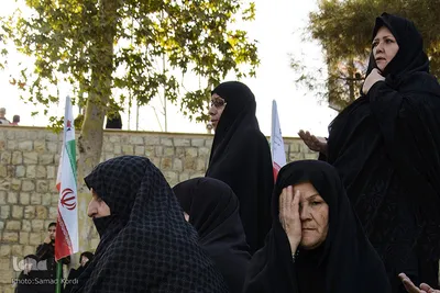 همایش «لبیک یا حسین» در گلزار شهدای روستای هیو