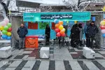 جشن مهمانی ۱۵ کیلومتری میلاد منجی (عج) در همدان‎