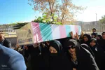استقبال از پیکر شهدای گمنام در شهرکرد‎