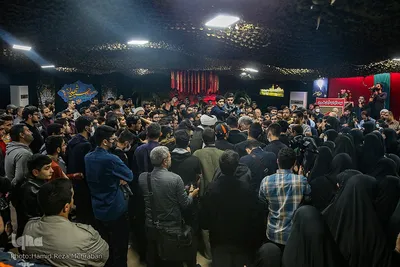 وداع با پیکر شهید «آرمان علی‌وردی» در معراج شهدای تهران