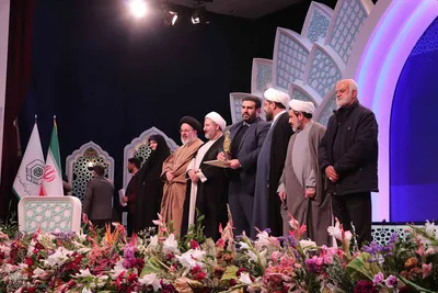 اختتامیه بخش نغمات دینی بخش آقایان در مسابقات سراسری قرآن