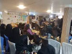 افتتاحیه نمایشگاه گروهی آثار هنرهای تجسمی "حلقه هنرمندان" در اهر