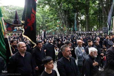 تجمع بزرگ عزاداران حسینی در شهرستان اهر