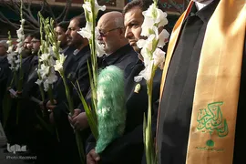 مراسم تعویض پرچم آستان مقدس حضرت عبدالعظیم حسنی(ع)
