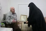 دیدار شهردار تبریز با خانواده شهیدان