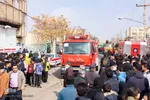 سقوط هواپیمای جنگی در تبریز