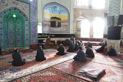 مراسم عزاداری به مناسبت وفات حضرت خدیجه (س) در مهدیه تبریز