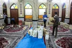 جزءخوانی قرآن در حسینیه آیت‌الله سید عدنان غُریفی خرمشهر