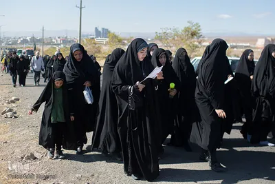 پیاده‌روی جاماندگان اربعین در قزوین