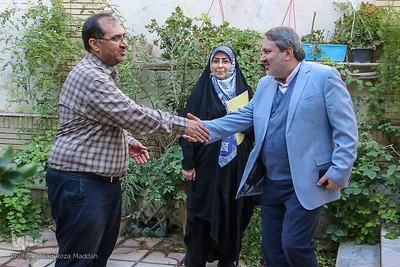 دیدار مدیرعامل قرآنی ایکنا با استاد «محمد نعمتی» کاتب قرآن