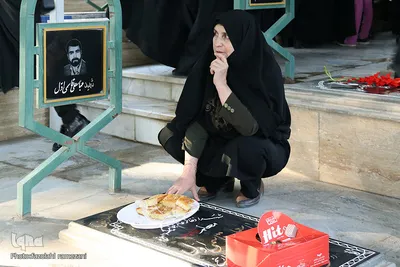 مراسم غبارروبی مزار شهدای بیرجند
