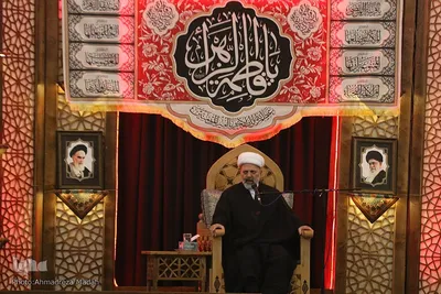آغاز سوگواری دهه اول فاطمیه در حرم شاهچراغ(ع)