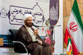 حجت الاسلام و المسلمین حاج علی اکبری نماینده مقام معظم رهبری در اتحادیه انجمن های اسلامی دانش آموزان