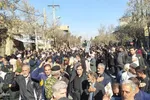تشییع باشکوه شهید مدافع امنیت در ملایر‎