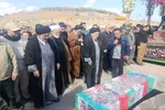 مراسم تشییع پیکر شهید سردار «محمدحسین صوفی»
