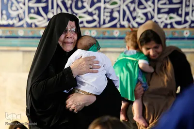 آیین بزرگداشت مقام حضرت علی اصغر(ع) در چهارانبیای قزوین