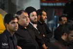 حضور امام جمعه شیراز در جمع عزاداران بنیاد حفظ آثار و نشر ارزش‌های دفاع مقدس