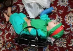 مراسم شیرخوارگان حسینی در حرم مطهر شاهچراغ(ع)