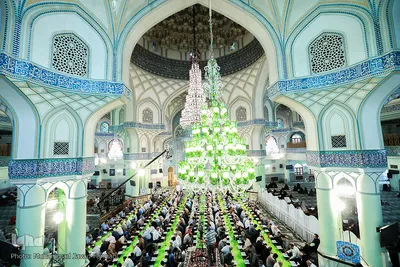 مراسم جزء خوانی حرم حضرت عبدالعظیم حسنی (س)