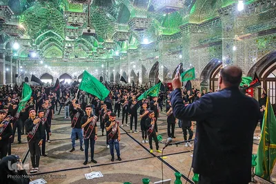 عزاداری اهلی من العسلدر حرم سید علاءالدین