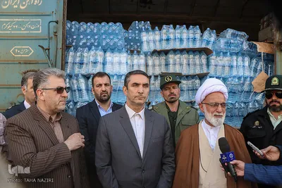 ارسال کمک های مردمی به سیل زدگان استان خوزستان 