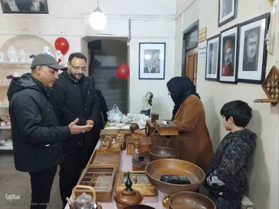 نمایشگاه صنایع دستی و هنرهای تجسمی یلدای هنر در شهرستان اهر