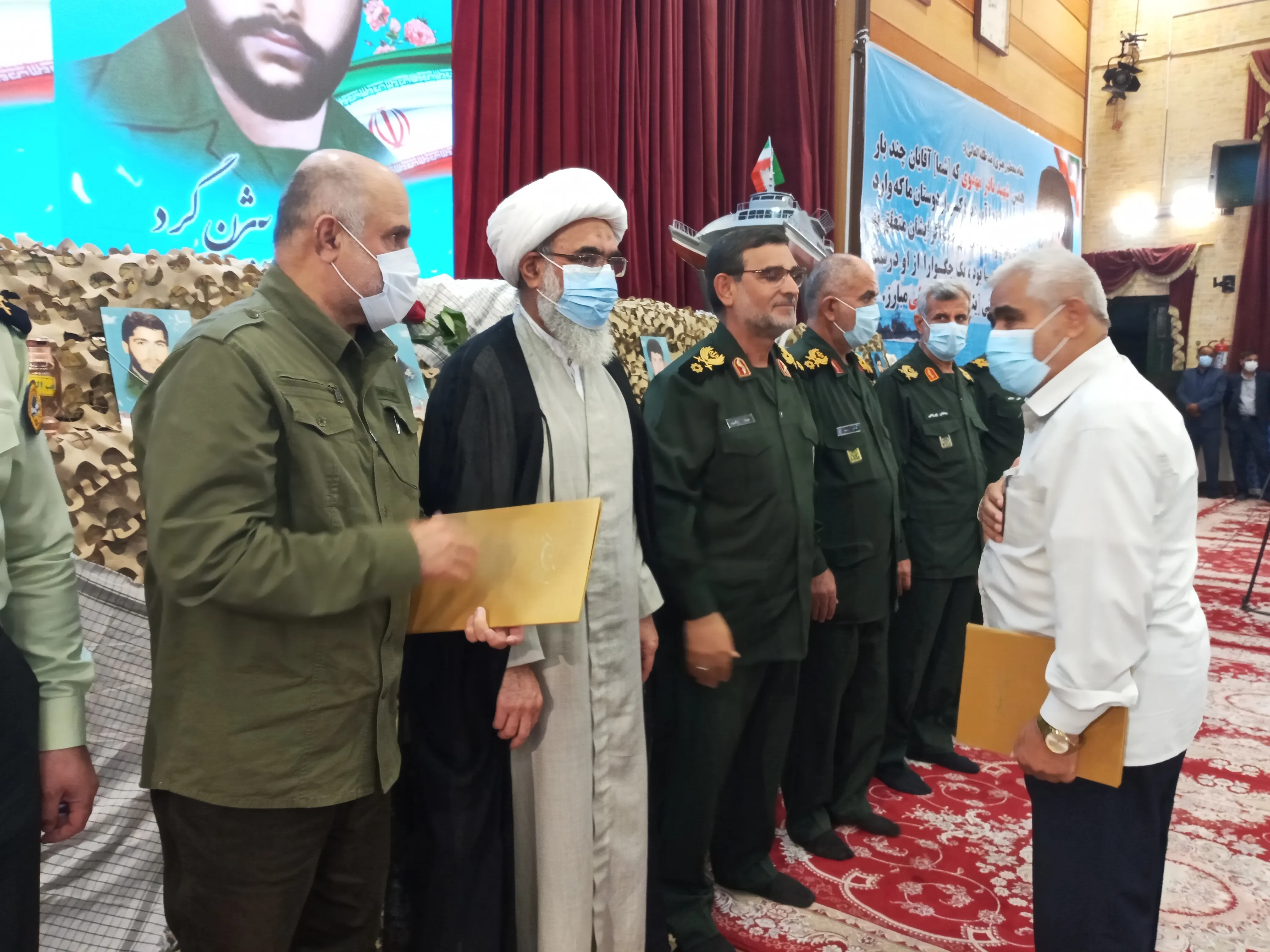 سی‌و‌پنجمین سالگرد شهدای عملیات نبرد مستقیم با آمریکا در خلیج‌ فارس برگزار شد