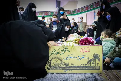 استقبال از  پیکر شهید "منتجبی" پس از ۳۸ سال - زنجان
