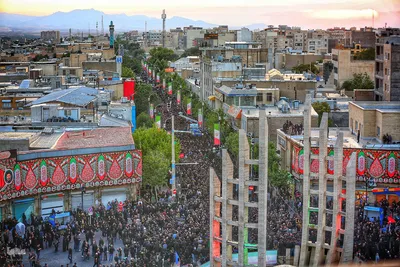عزاداری یوم الزینب (س) در زنجان
