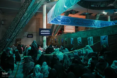 مراسم اعمال ام داوود در مسجد دانشگاه تهران و شریف