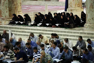 محفل انس با قرآن در حرم مطهر امام خمینی(ره)