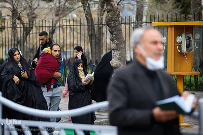 آغاز سال نو در خیابان های اطراف حرم مطهر رضوی