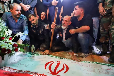 مراسم تشییع و به خاکسپاری دو شهید سرافراز ارتش در اهواز عکاس محمد محمدعلی پور