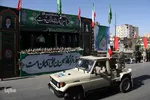 رژه خودرویی نیروهای نظامی و رزمایش مواسات در چهارمحال و بختیاری