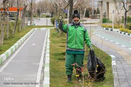 حال و هوای بهاری در شهر تهران