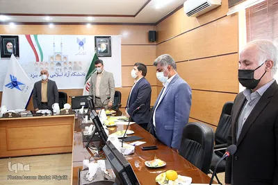 نخستین نشست خبری دهقانی ریاست جدید دانشگاه آزاد اسلامی استان یزد‎‎