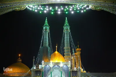 جشن میلاد حضرت زهرا سلام الله علیها در حرم حضرت معصومه سلام الله علیها