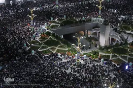 مراسم احیای شب بیست‌ویکم ماه مبارک رمضان در حرم مطهر رضوی