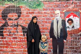 عکس يادگاری با سردار دل‌ها